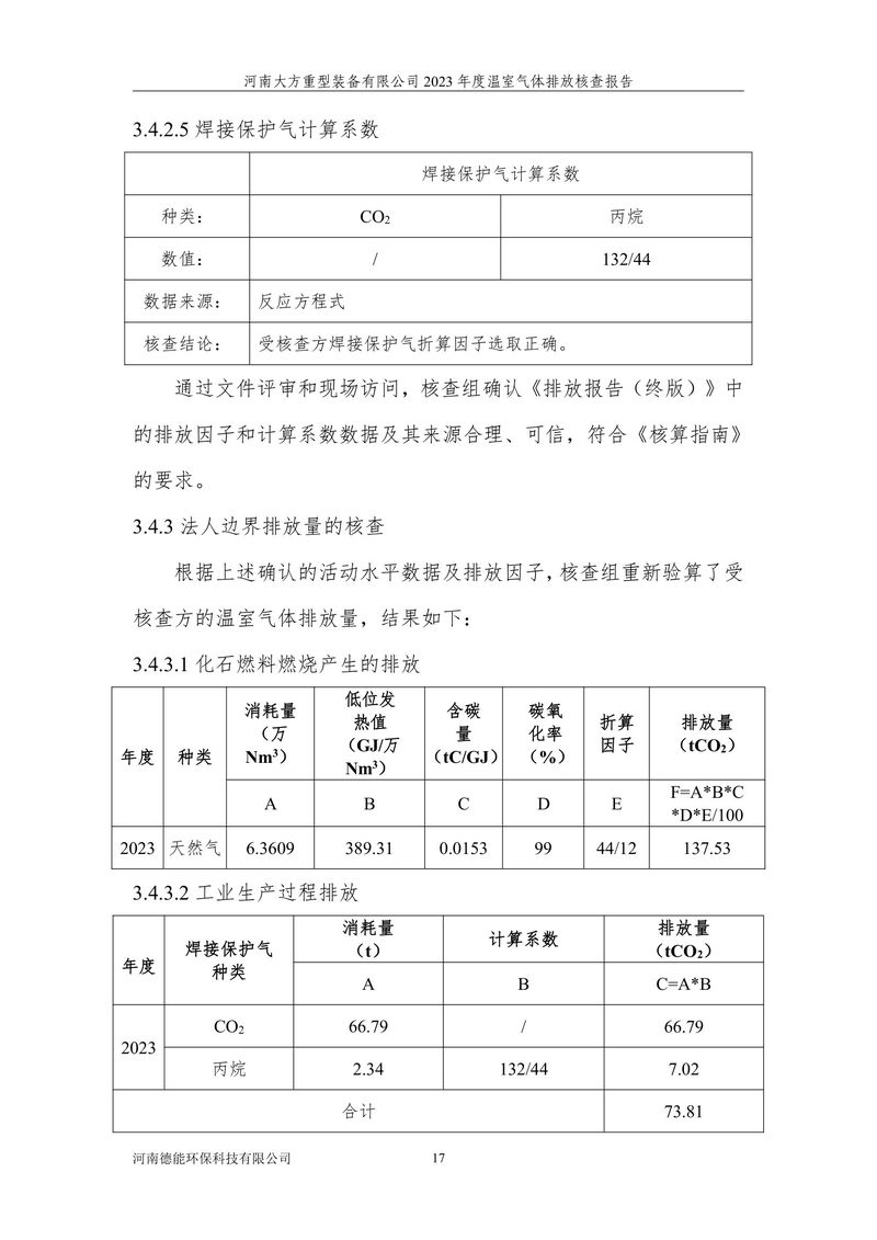 2023碳核查报告（终版）--大方重装-21